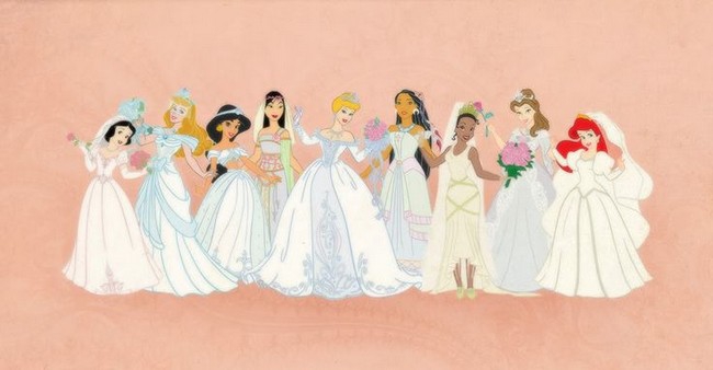 9 Νυφικά Εμπνευσμένα Από Πριγκίπισσες του Disney